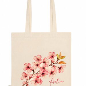 Aelia Cherry Blossom Classic Canvas Tote Bag